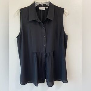 Joan Rivers sleeveless badly doll blouse